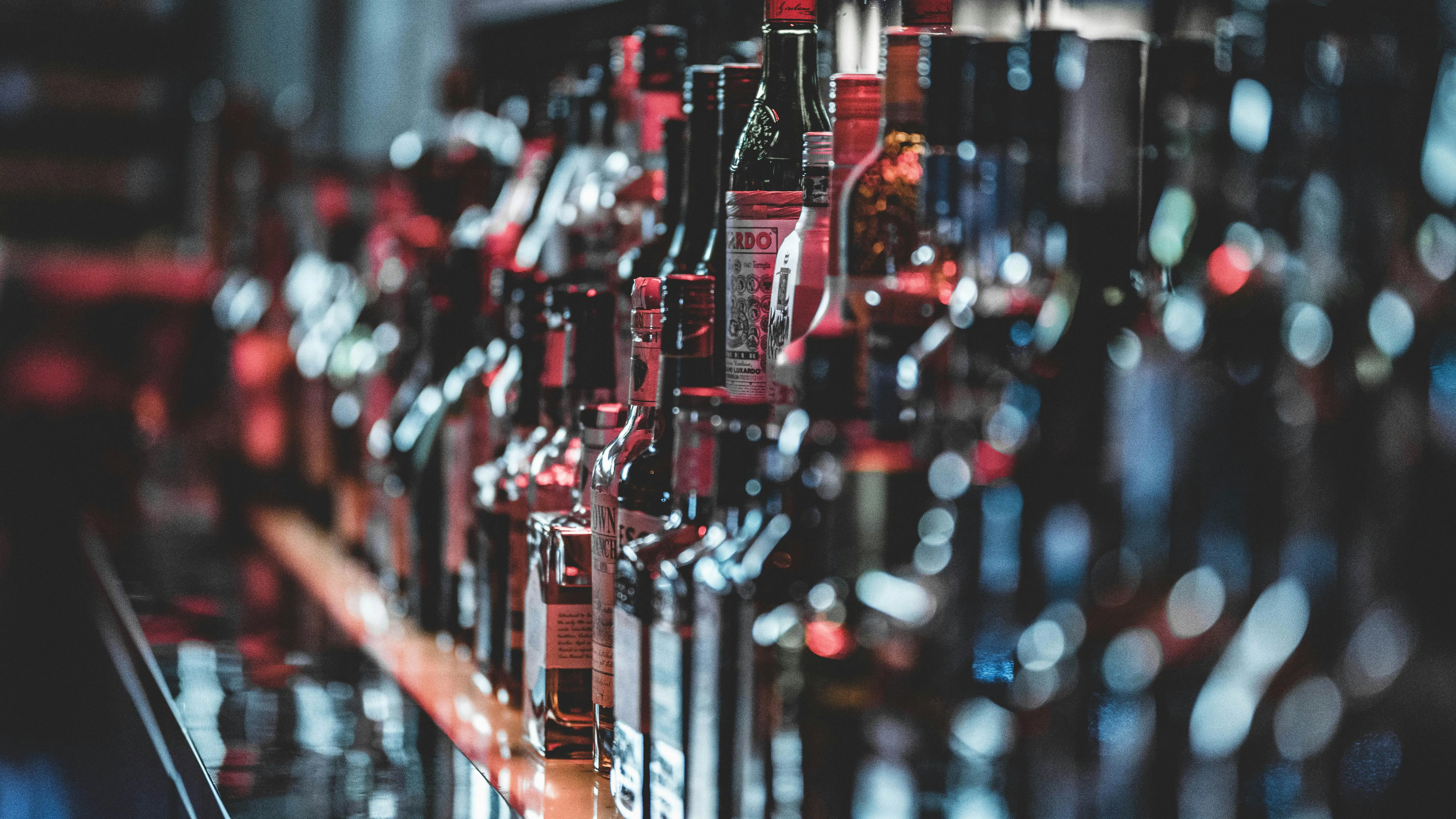 Rare liquor collection at Liquorbeast